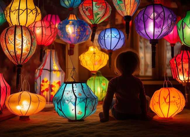 关于灯的绘本故事，关于灯笼的绘本故事