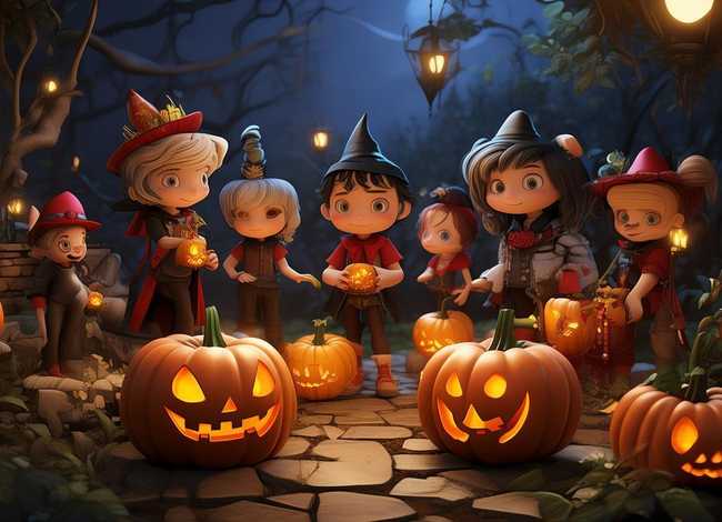 万圣节幼儿小故事（万圣节幼儿小故事简短）