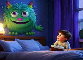 有怪物的儿童故事 - 怪物的故事睡前故事大全