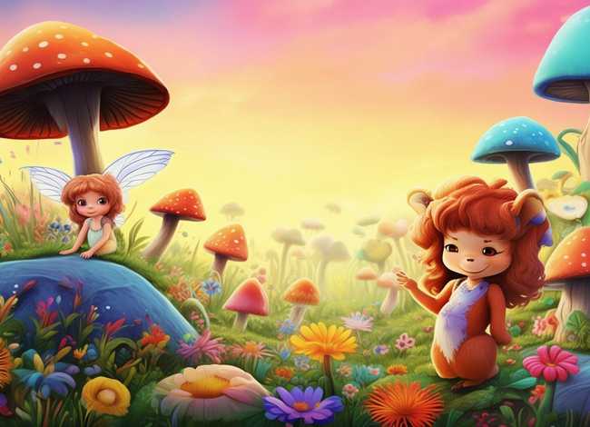 以童话故事画一幅画（以童话为主的画）