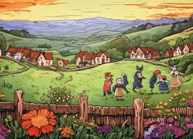 英语歌曲故事（英语歌曲故事手抄报图片）