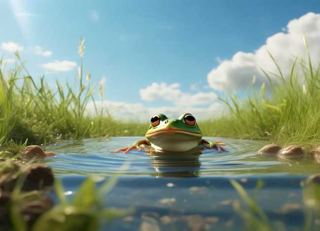 兔小贝故事井底之蛙、兔小贝井底之蛙的故事