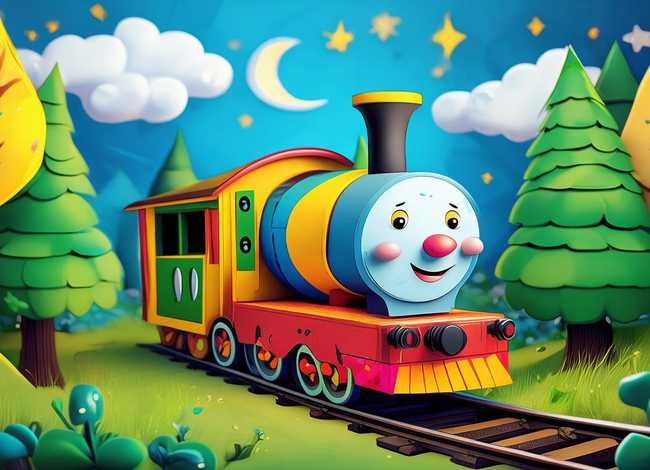 儿童火车故事绘本、关于火车绘本故事