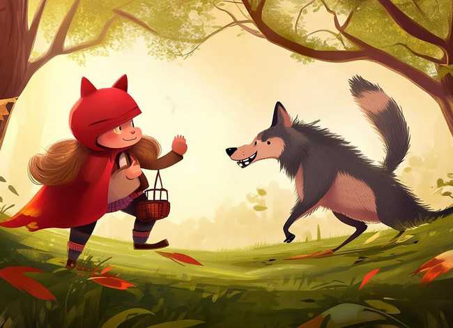 儿童故事小红帽与灰太狼 小红帽与灰太狼的故事作文