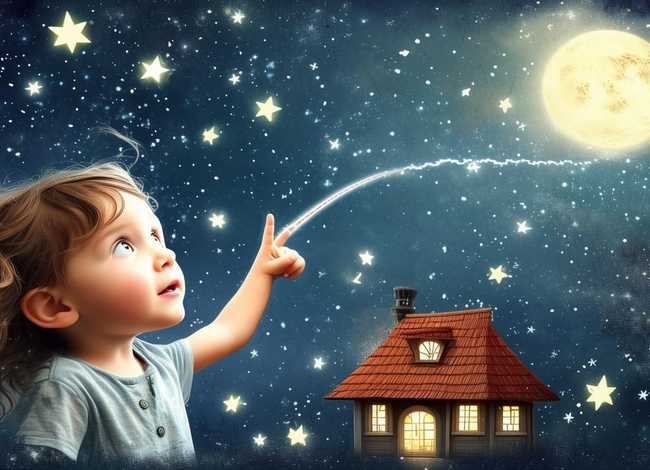 你好天上的星星儿童故事 - 你好!天上的星星故事图片