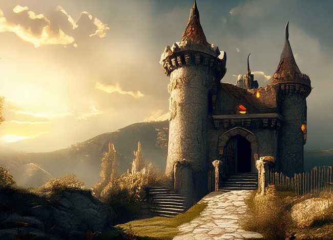 城堡小故事，主题是城堡的小故事