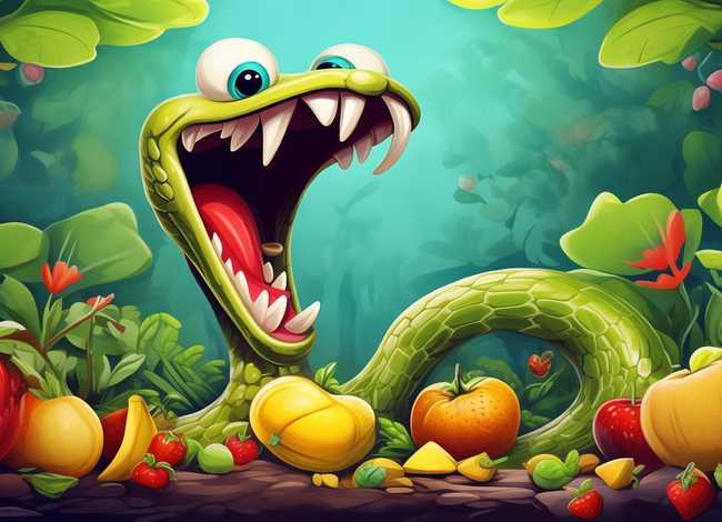 儿童绘本故事《好饿的小蛇》 - 绘本故事《好饿的小蛇》视频