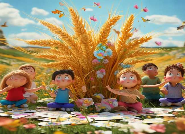 幼儿讲述麦子的故事、幼儿讲述麦子的故事视频