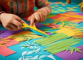 儿童故事剪竹机 - 儿童剪纸竹子怎么剪