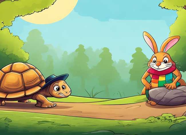龟兔赛跑故事文字版可复制、龟兔赛跑的故事 文字版 新版