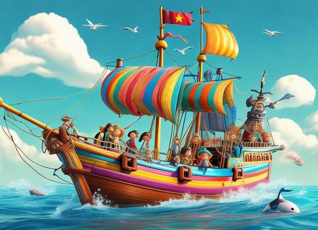 幼儿学习故事海盗船，关于海盗船的幼儿故事