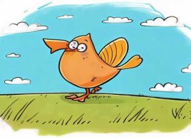 笨鸟先飞的故事图片简单 - 笨鸟先飞的故事图片简单版