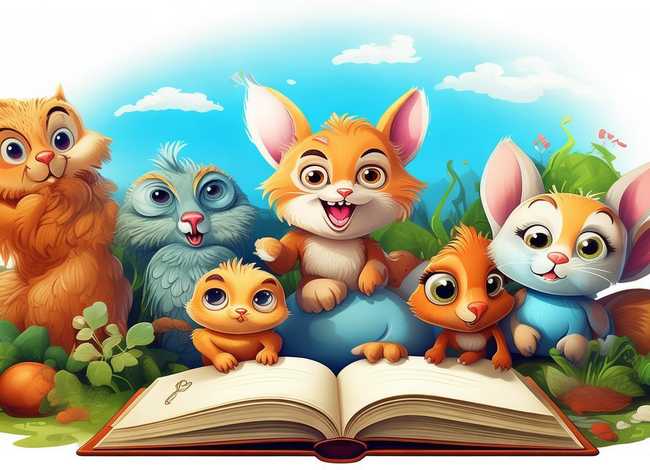 儿童连环画图片大全寓言故事 儿童连环画绘本图片