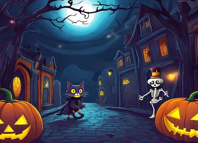 万圣节的故事绘本 万圣节的故事绘本图片