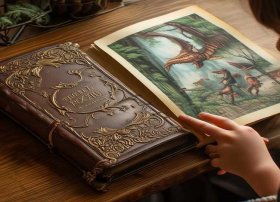 一本故事书书；一本故事书书八十页