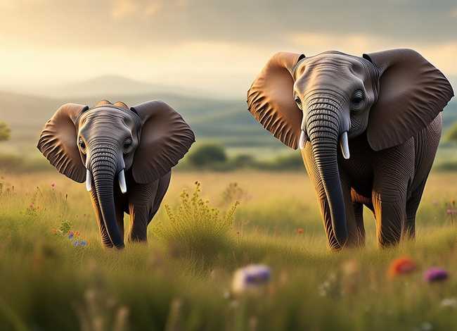 大象宝宝找妈妈儿童故事；大象宝宝和大象妈妈的故事