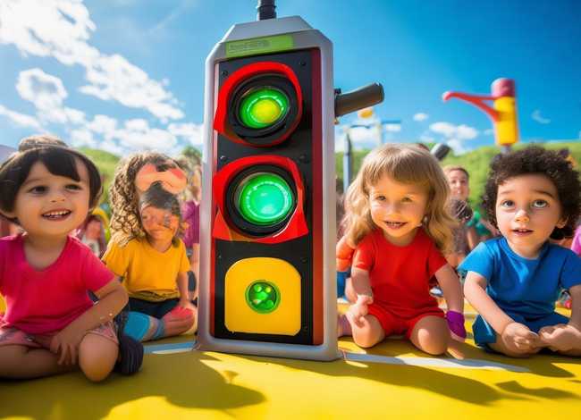红绿灯安全儿童故事 - 红绿灯故事 幼儿园 红绿灯安全儿童故事 - 红绿灯故事 幼儿园