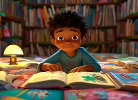 关于读书的儿童故事，关于读书的幼儿故事