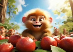 儿童搞笑的故事小猴子吃西瓜；小猴子吃西瓜的故事原文