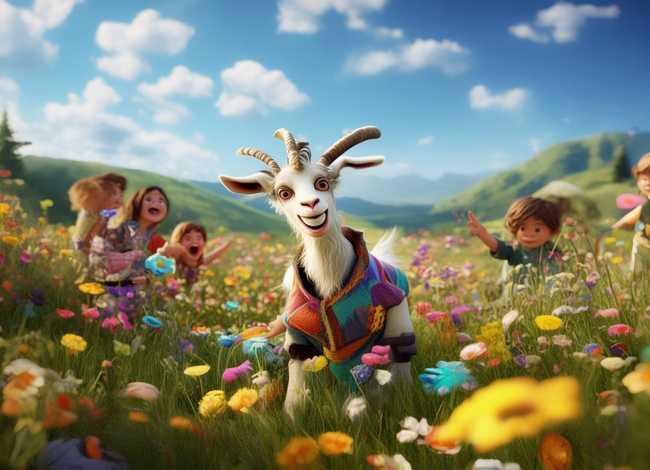 机灵的小山羊儿童故事、机灵的小山羊故事视频 机灵的小山羊儿童故事、机灵的小山羊故事视频