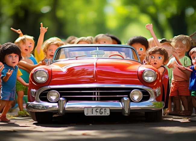 关于车的故事儿童版，幼儿关于车的故事