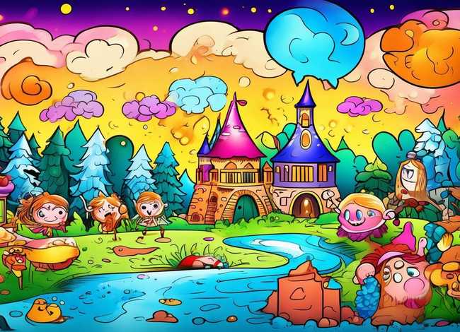 儿童故事简画图 儿童故事简易图画