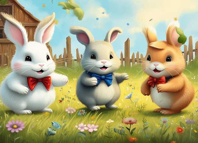 三只小兔儿童故事完整版，三只小兔的故事在线听