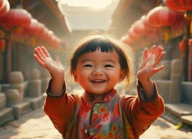 拜拜小孩子原视频（小朋友拜拜视频）