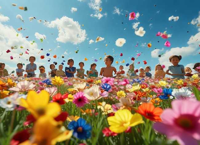 儿童成语故事百花齐放（百花齐放的成语小故事）