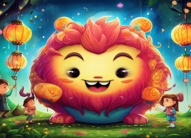 儿童故事年兽ppt图片、幼儿园年兽故事