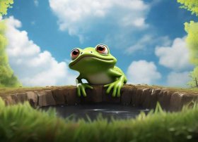 儿童成语故事井底之蛙演讲 幼儿成语故事井底之蛙