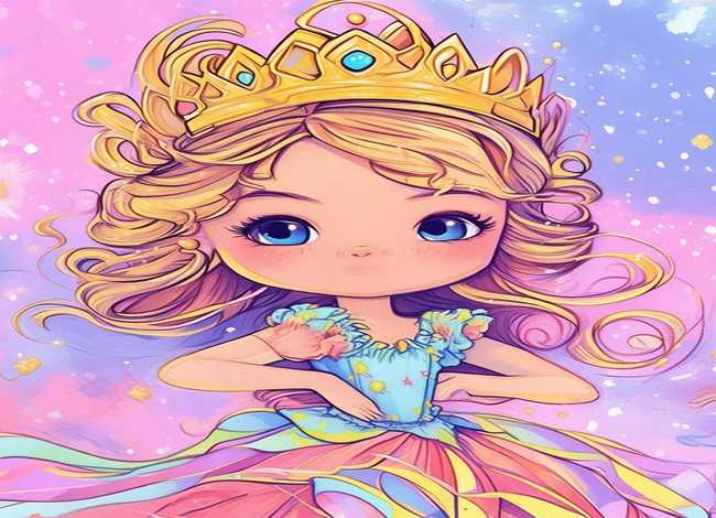 儿童公主简笔画涂色 - 儿童公主简笔画涂色大全 儿童公主简笔画涂色 - 儿童公主简笔画涂色大全