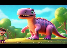 儿童绘本故事《霸王龙》 - 霸王龙幼儿绘本故事