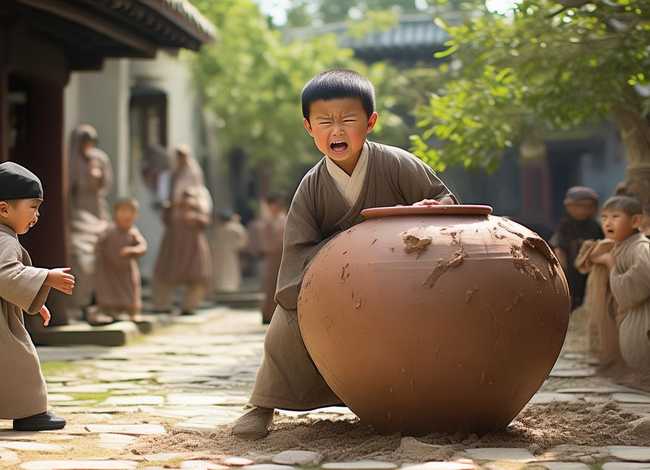 司马光砸缸的故事儿童故事小科 - 司马光砸缸的小故事视频