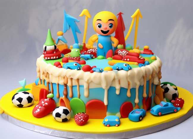 儿童蛋糕图片男孩生日蛋糕（儿童蛋糕图片男孩生日蛋糕10岁）
