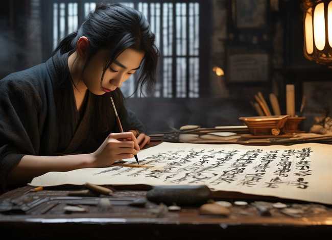 关于书法的小故事有哪些；关于书法的小故事有哪些名字