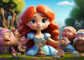 儿童版的故事白雪公主；少儿版白雪公主的故事