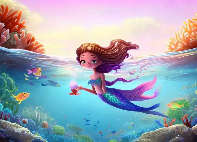 美人鱼儿童故事，美人鱼少儿故事