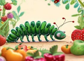 儿童故事好饿的毛毛虫简短；幼儿故事好饿的毛毛虫