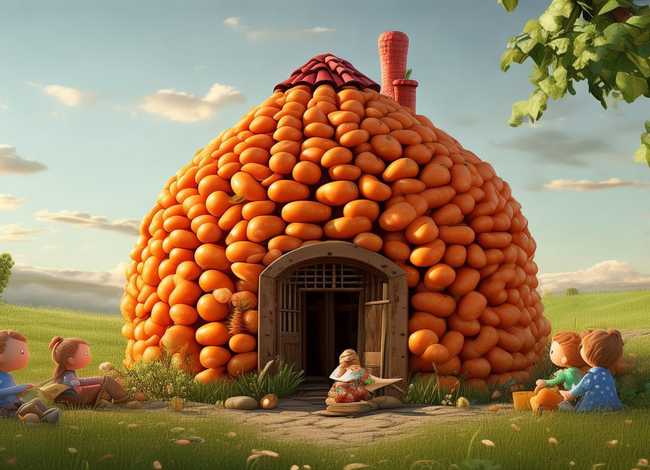 儿童故事胡萝卜房子，胡萝卜房子故事大全