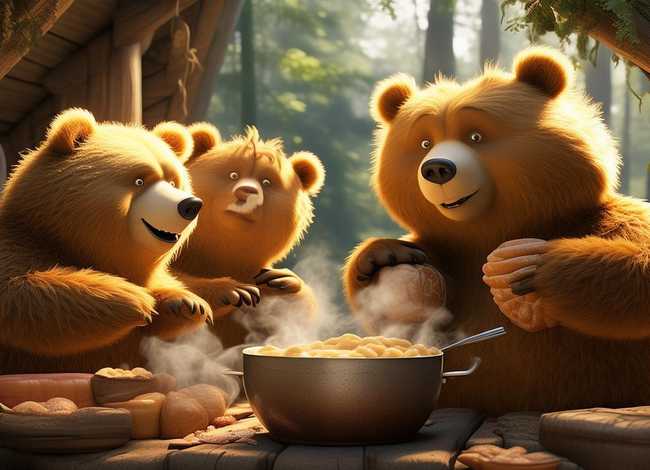 故事《三只小熊》 - 故事《三只小熊》内容简介 故事《三只小熊》 - 故事《三只小熊》内容简介