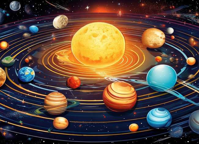 太阳系绘本故事；太阳系绘本故事图片大全