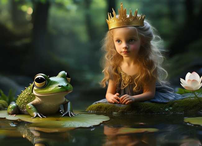 儿童睡前故事青蛙王子的故事、儿童睡前催眠故事青蛙王子