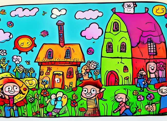 儿童手绘故事图片 儿童手绘图片简单漂亮 儿童手绘故事图片 儿童手绘图片简单漂亮