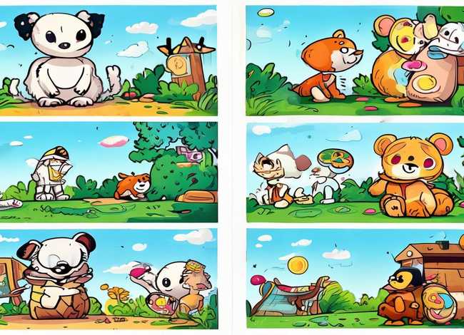 儿童英语绘本故事自制、自制英语绘本故事6张简笔画