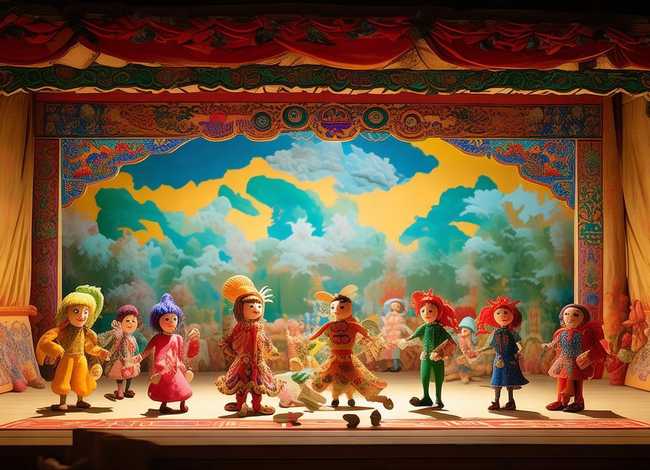 儿童皮影戏 - 儿童皮影戏手工diy制作材料