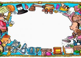 法制小故事手抄报图片 法制小故事手抄报图片模板