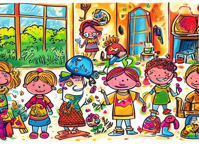 儿童故事绘画书幼儿园 幼儿园手绘故事书故事简笔画