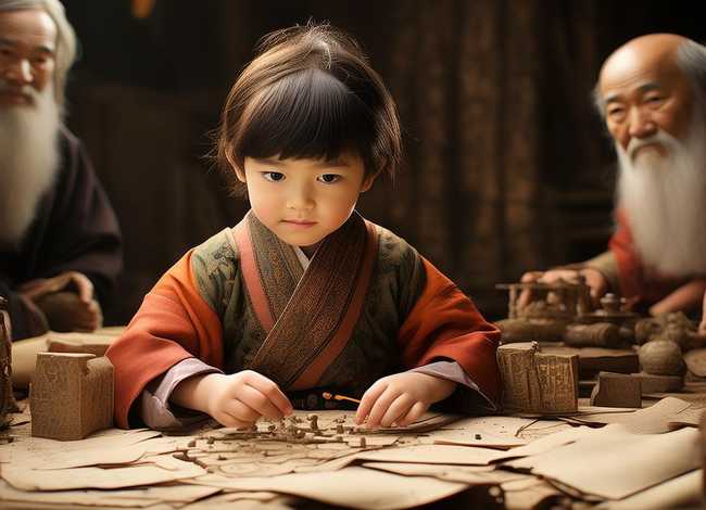古代聪明儿童的故事概括 - 古代聪明的孩子的故事50字