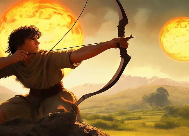 后羿射日儿童故事完整版 - 少儿故事后羿射日